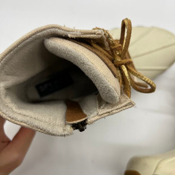 Sperry Boot Women Size 6 Medium Top Sider SaltWater Boots - Picture 13 of 13